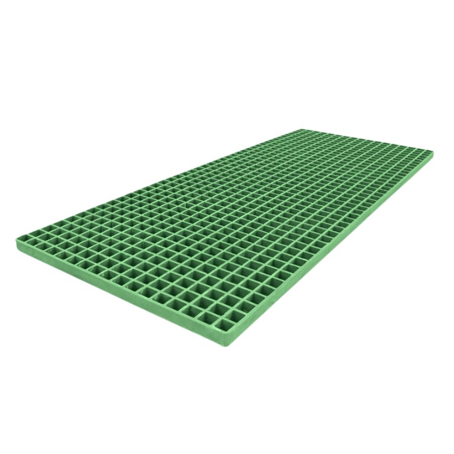 Tấm sàn frp Grating kích thước 1220x3660x25 (kích thước ô 38x38mm)