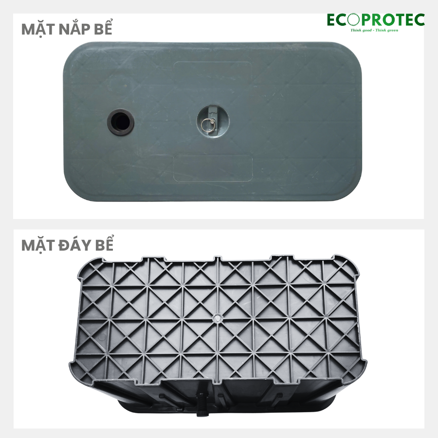 Bể Tách Dầu Mỡ Nhựa 70L ECOPROTEC